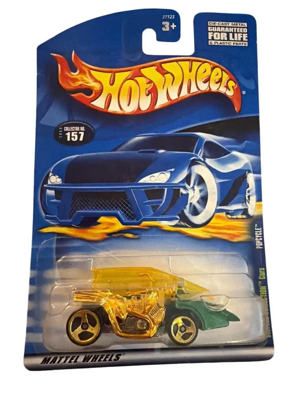 Hot Wheels Popcycle Die-Cast Metal Virtual Collection Car #157 New In Package